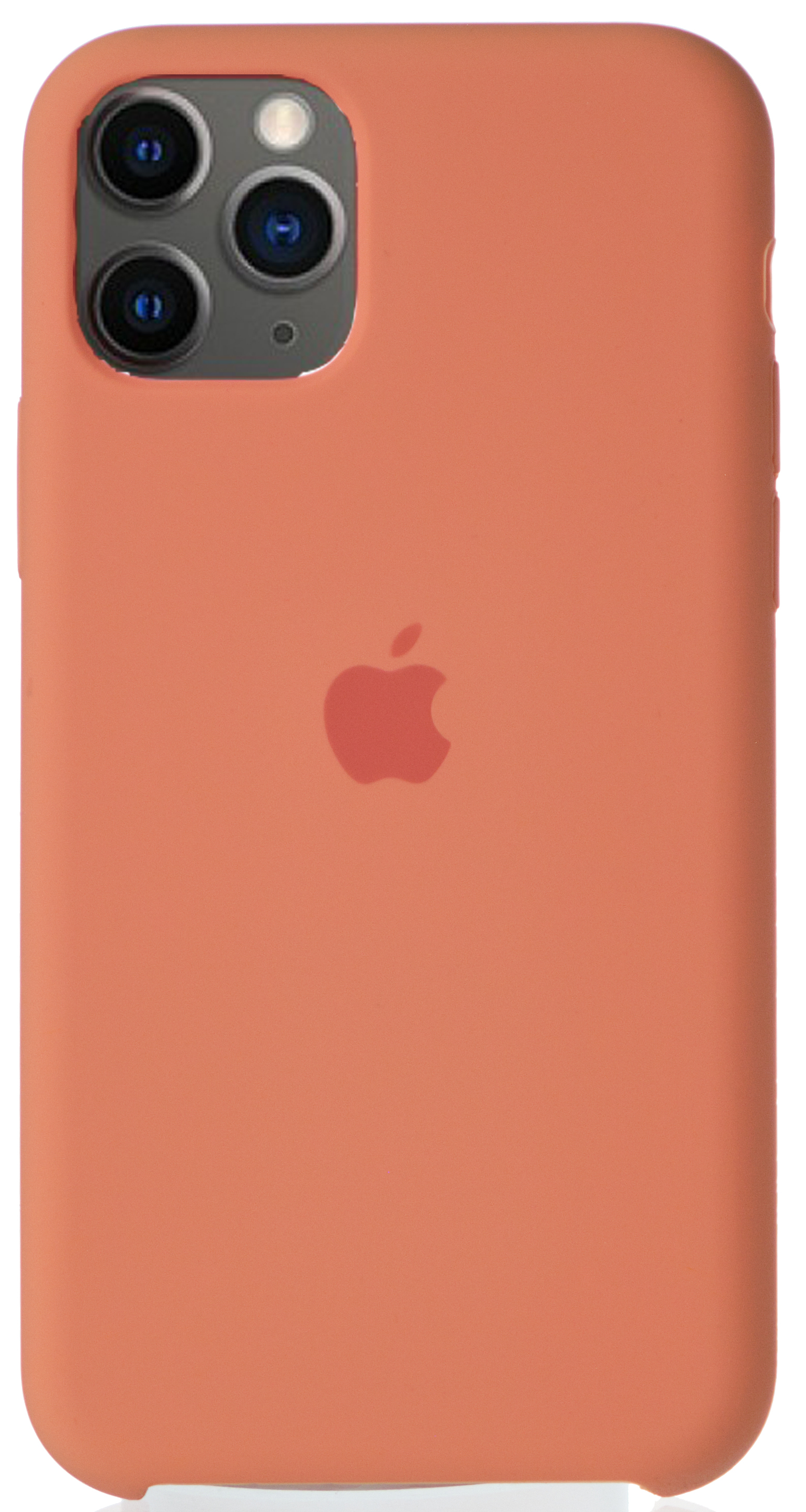 Чехол Silicone Case для iPhone 11 Pro персиковый в Тюмени